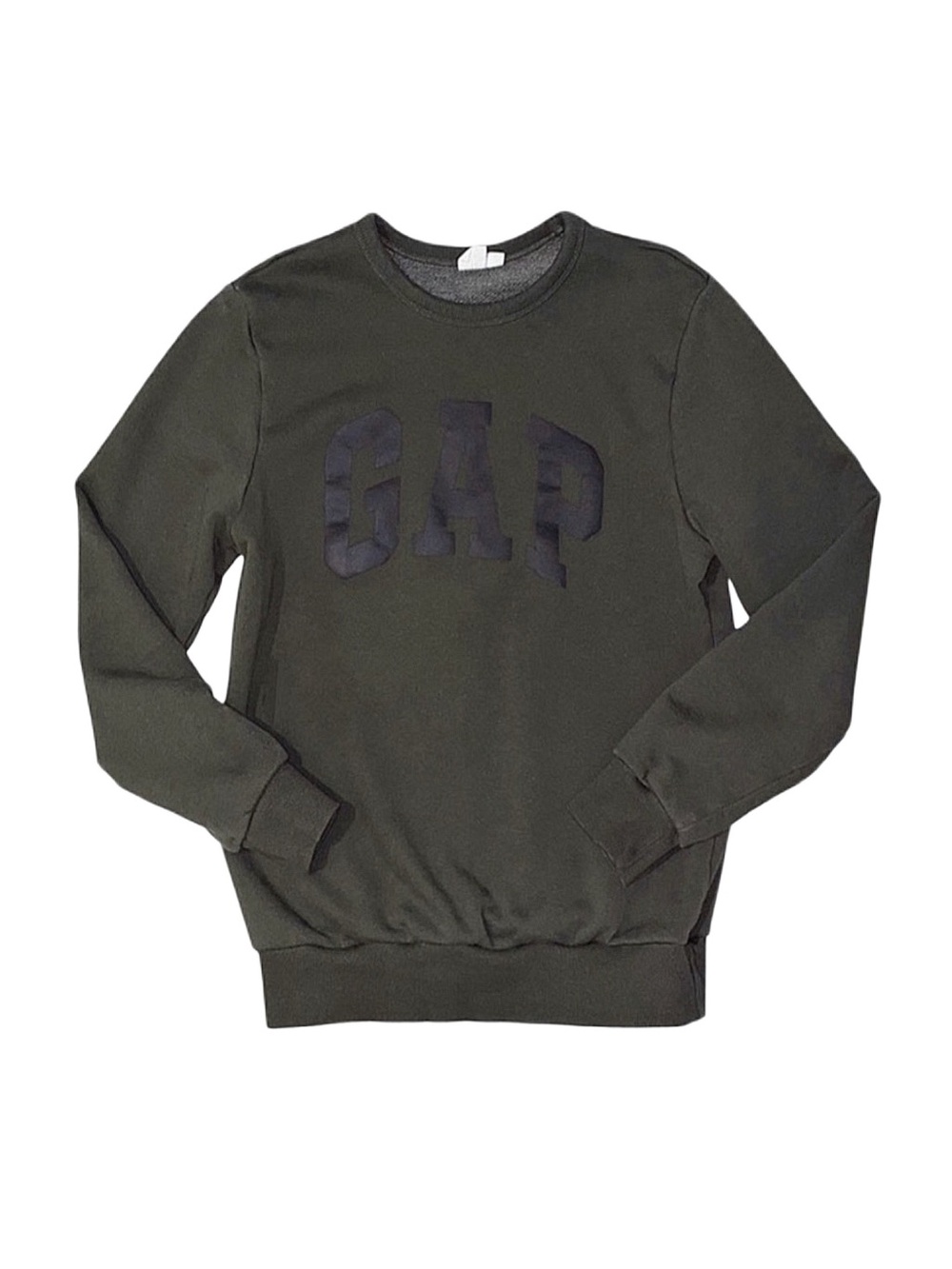 GAP Men's Dark Green Long Sleeve Sweatshirt Size Small